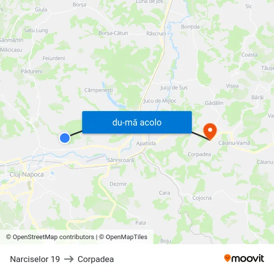 Harta de Narciselor 19 către Corpadea