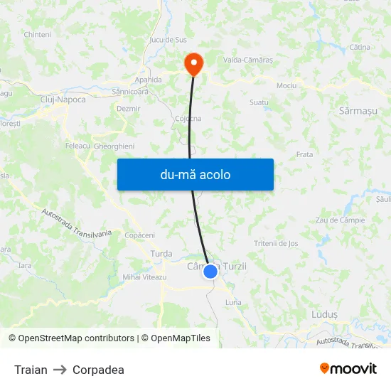 Harta de Traian către Corpadea