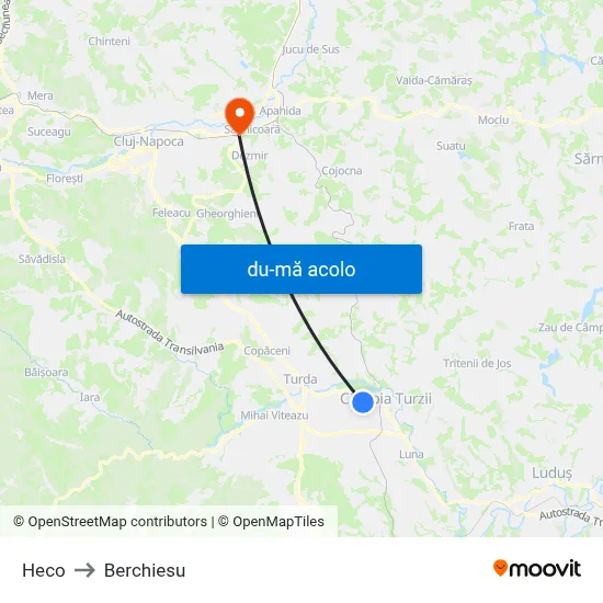 Harta de Heco către Berchiesu