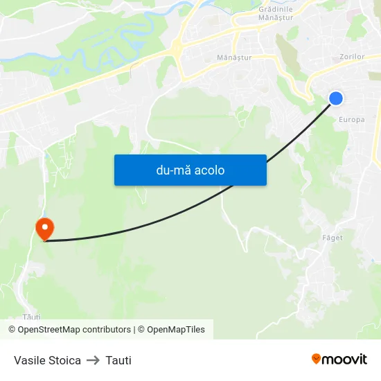 Harta de Vasile Stoica către Tauti