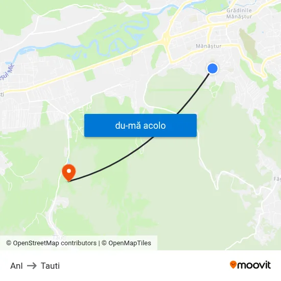 Harta de Anl către Tauti