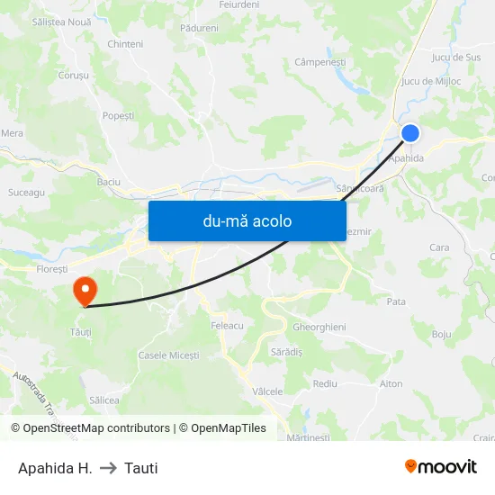 Harta de Apahida H. către Tauti