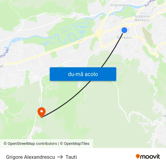 Harta de Grigore Alexandrescu către Tauti