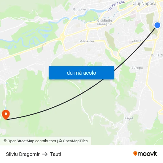 Harta de Silviu Dragomir către Tauti