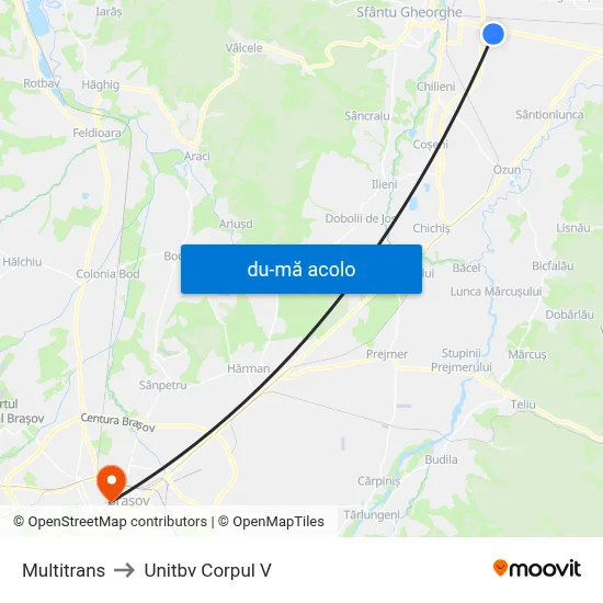 Harta de Multitrans către Unitbv Corpul V
