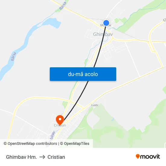 Harta de Ghimbav Hm. către Cristian