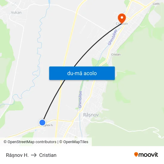 Harta de Râşnov H. către Cristian