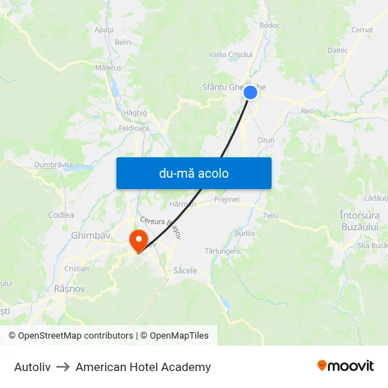 Harta de Autoliv către American Hotel Academy