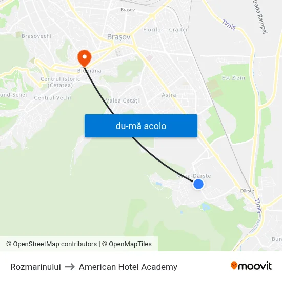 Harta de Rozmarinului către American Hotel Academy