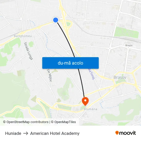 Harta de Huniade către American Hotel Academy