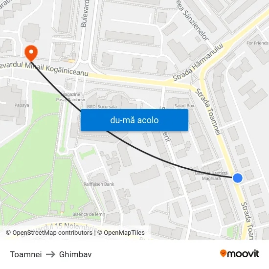 Harta de Toamnei către Ghimbav