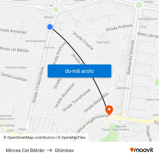 Harta de Mircea Cel Bătrân către Ghimbav