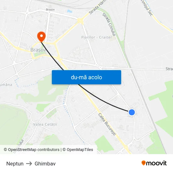 Harta de Neptun către Ghimbav