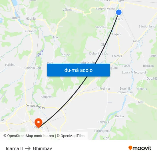 Harta de Isama II către Ghimbav