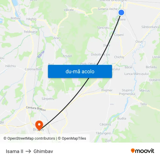 Harta de Isama II către Ghimbav