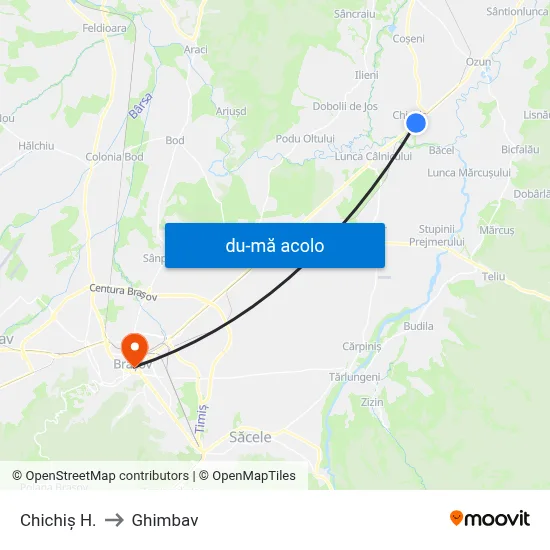 Harta de Chichiş H. către Ghimbav