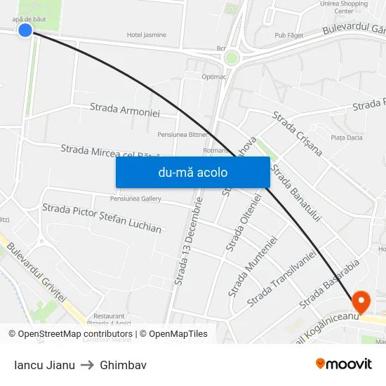 Harta de Iancu Jianu către Ghimbav