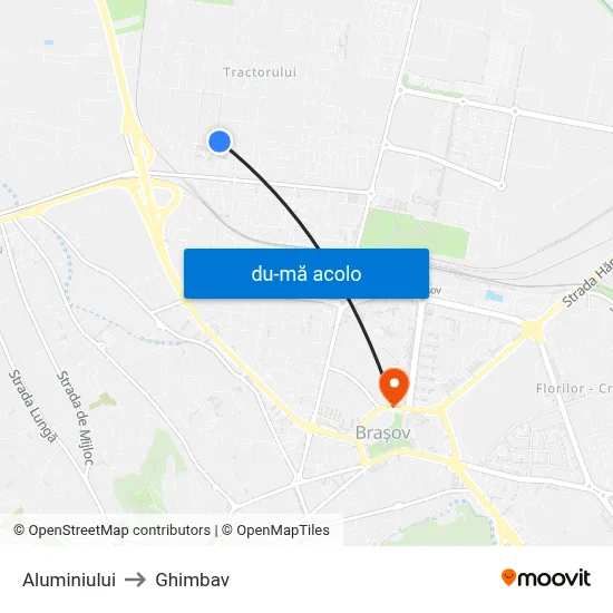 Harta de Aluminiului către Ghimbav