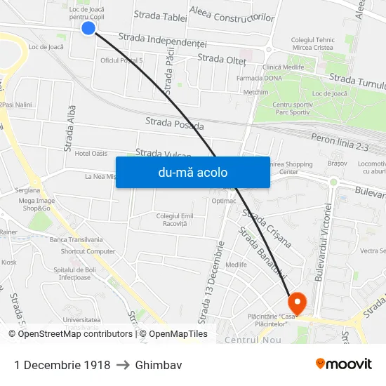 Harta de 1 Decembrie 1918 către Ghimbav