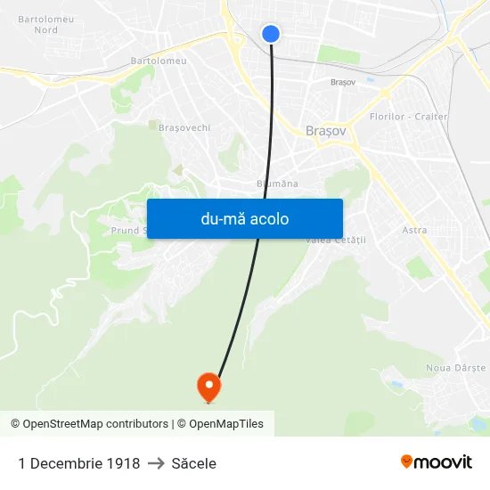 Harta de 1 Decembrie 1918 către Săcele