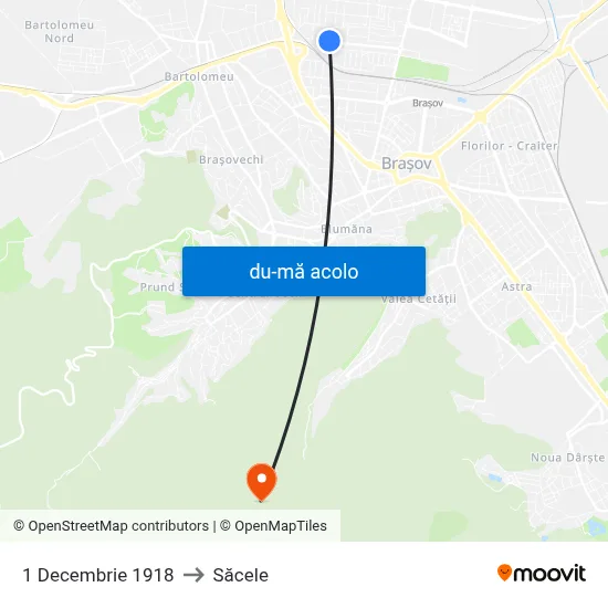 Harta de 1 Decembrie 1918 către Săcele