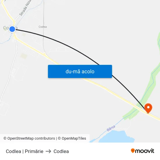 Harta de Codlea | Primărie către Codlea