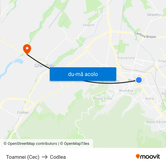 Harta de Toamnei (Cec) către Codlea