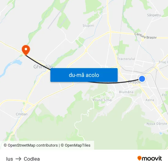 Harta de Ius către Codlea