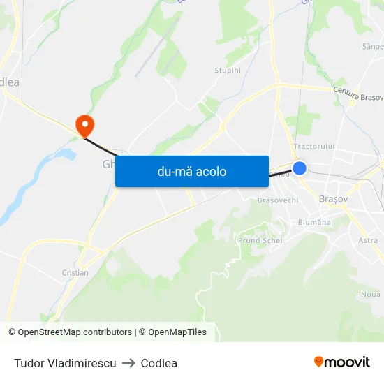 Harta de Tudor Vladimirescu către Codlea