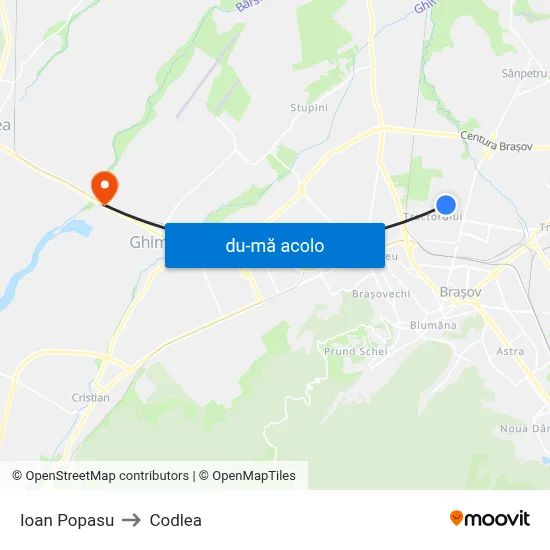 Harta de Ioan Popasu către Codlea