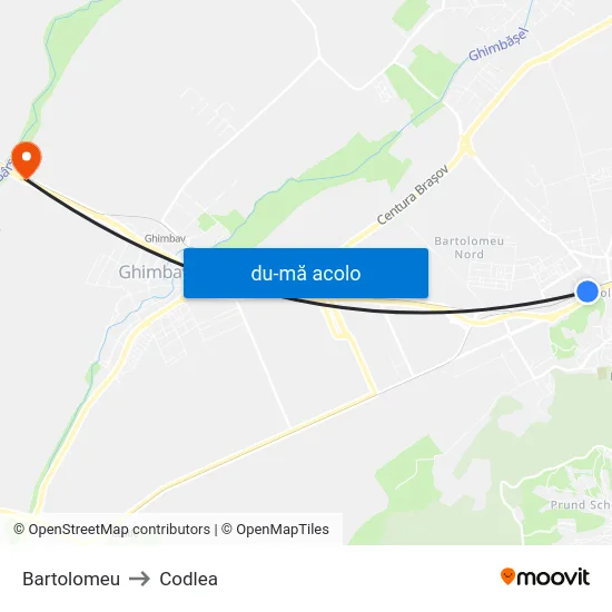 Harta de Bartolomeu către Codlea