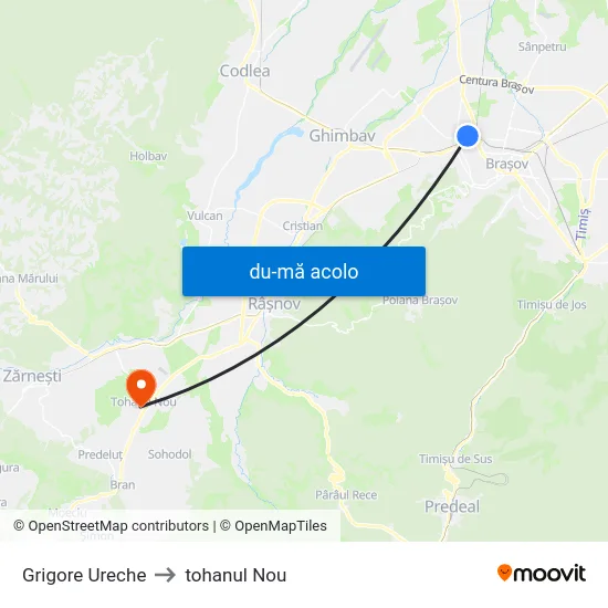 Harta de Grigore Ureche către tohanul Nou