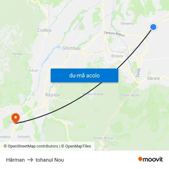 Harta de Hărman către tohanul Nou