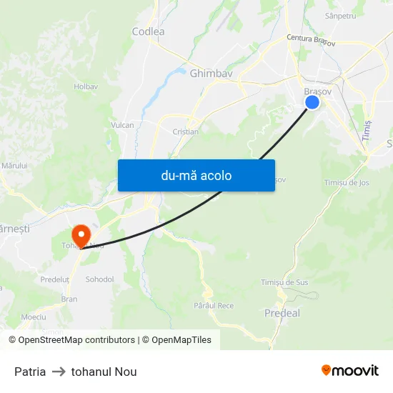 Harta de Patria către tohanul Nou