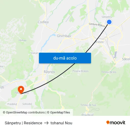 Harta de Sânpetru | Residence către tohanul Nou