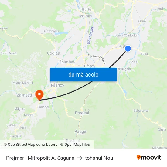 Harta de Prejmer | Mitropolit A. Saguna către tohanul Nou