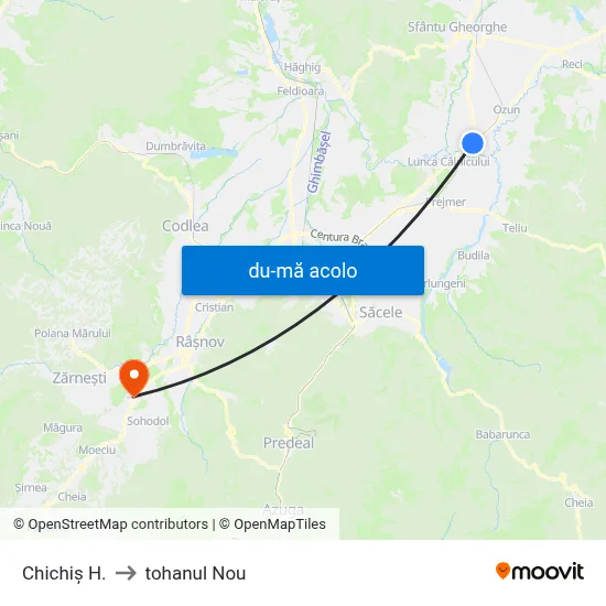 Harta de Chichiş H. către tohanul Nou