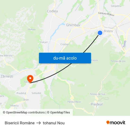 Harta de Bisericii Române către tohanul Nou