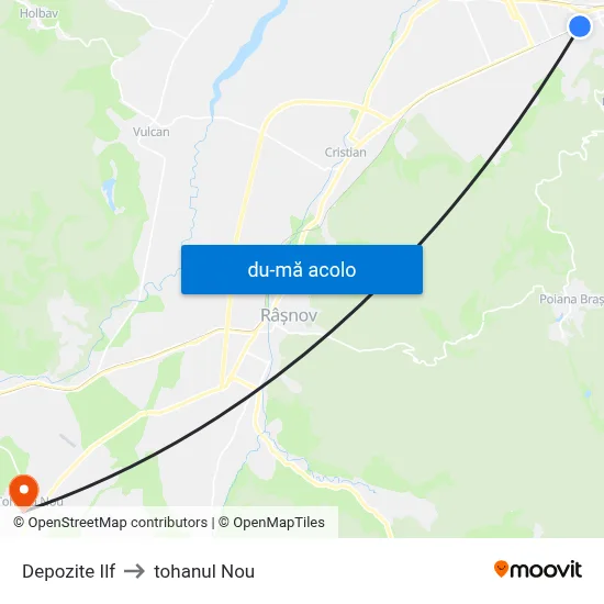 Harta de Depozite Ilf către tohanul Nou