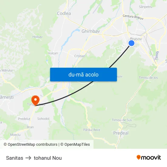 Harta de Sanitas către tohanul Nou