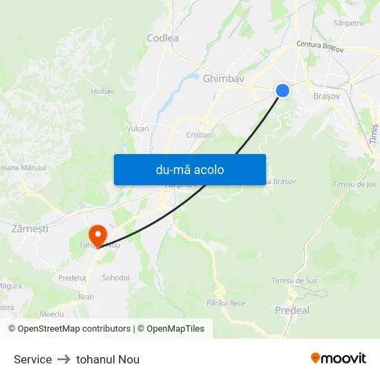 Harta de Service către tohanul Nou