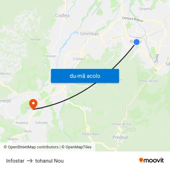 Harta de Infostar către tohanul Nou