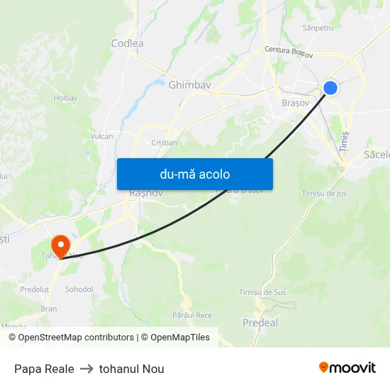 Harta de Papa Reale către tohanul Nou