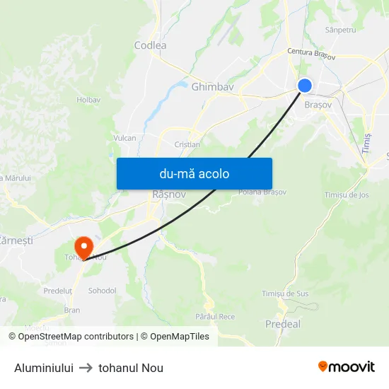 Harta de Aluminiului către tohanul Nou