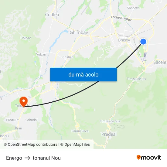 Harta de Energo către tohanul Nou