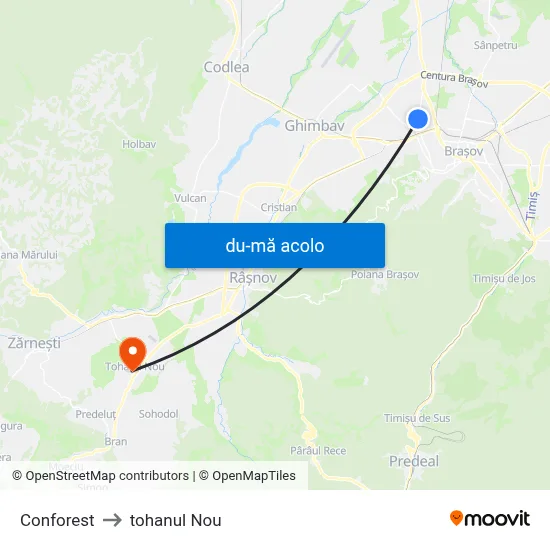Harta de Conforest către tohanul Nou
