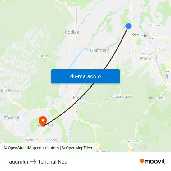 Harta de Fagurului către tohanul Nou