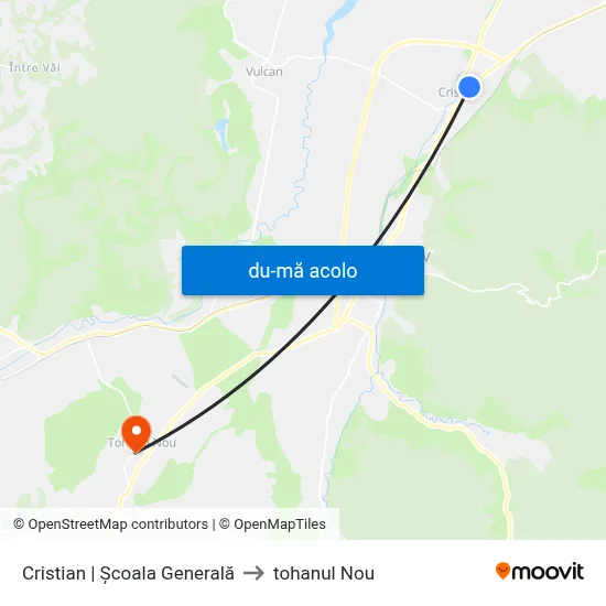 Harta de Cristian | Școala Generală către tohanul Nou