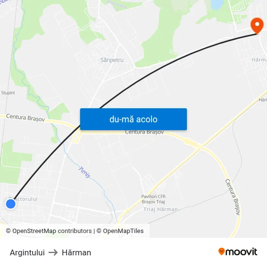 Harta de Argintului către Hărman