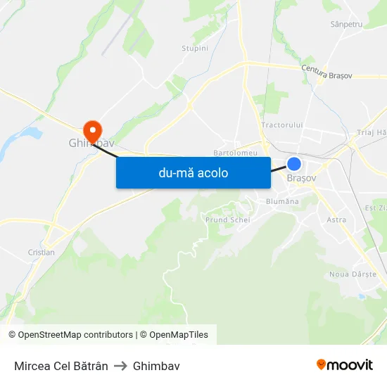 Harta de Mircea Cel Bătrân către Ghimbav